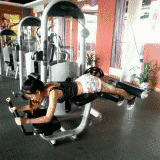 健身房训练器械标准动作（史上最全面健身房器械使用图解）(34)