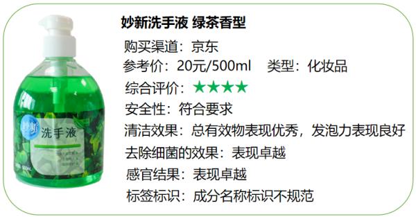 洗手液品牌排行榜前十名（18款洗手液权威测评）