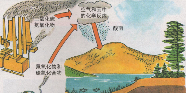 酸雨形成的原因,酸雨是怎么形成的图4