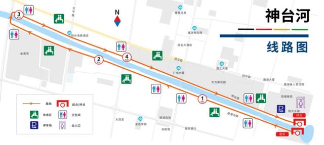 马拉松线路图详细介绍盐城（盐城最美跑步线路详情来啦）(28)