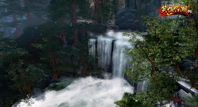 笑傲江湖ol经典服华山（盘点笑傲江湖OL中的绝世美景）(4)