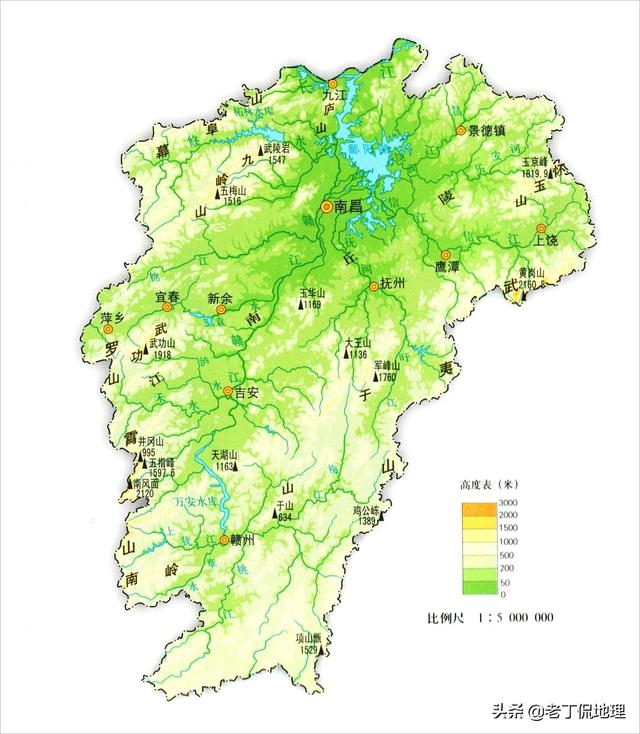 一看就懂的立体全国地形图（收藏漂亮简洁的省区地形地势高清地图）(15)