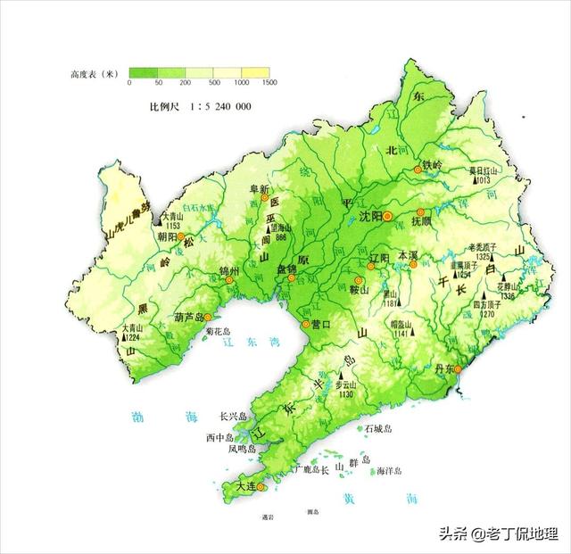 一看就懂的立体全国地形图（收藏漂亮简洁的省区地形地势高清地图）(9)