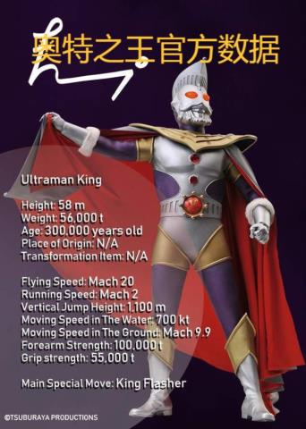 奥特之王奥特曼（奥特之王实力数据公开）(1)