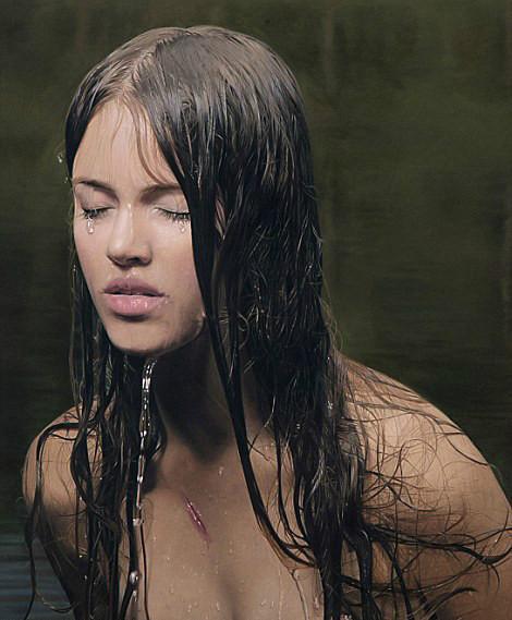 人像超写实油画(精美绝伦的当代超写实人体油画)(3)