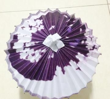 纸质小雨伞折纸做法图解教程