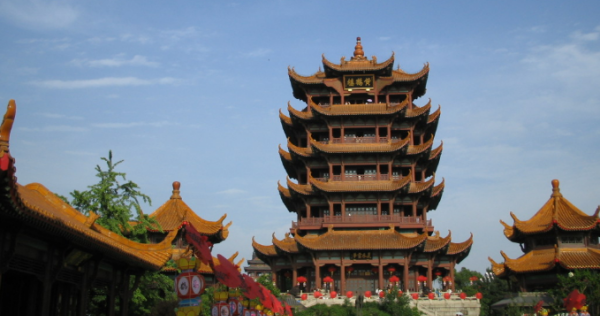 黄鹤楼哪一年建成,黄鹤楼电梯建于何时?图3