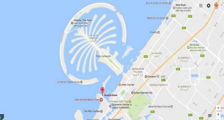 迪拜在哪里地图