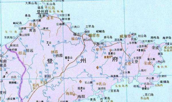 登州府是现在的什么地方,过去山东省登州府是现在的什么地区?图4