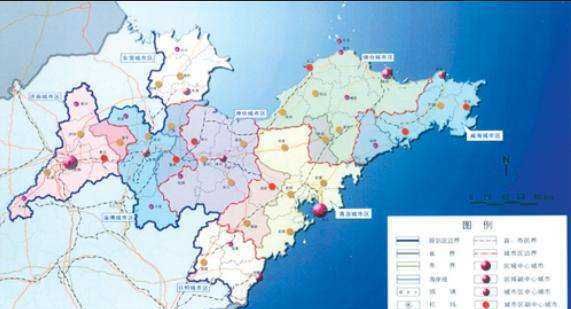 山东半岛包括哪些城市,山东半岛北部地区是哪里的图1