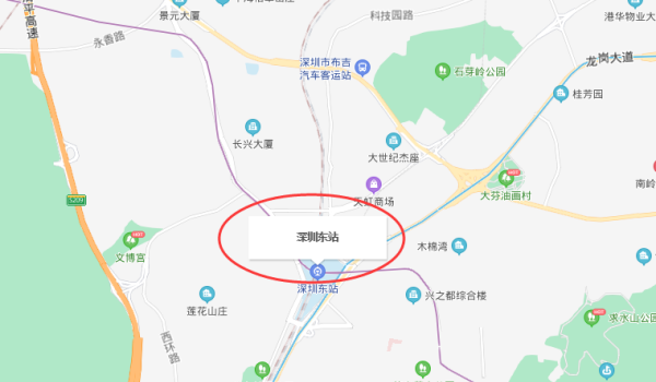 深圳东站在哪里,深圳有几个火车站,分别在哪里图4