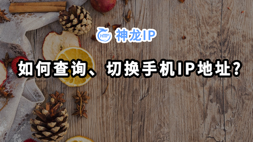 一分钟教你快速查询、切换手机IP地址