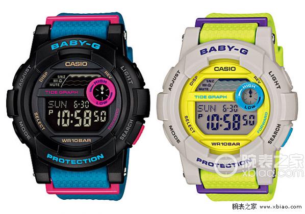 babyg protection手表(时代演绎Baby-G全新G-Lide冲浪表款)(3)