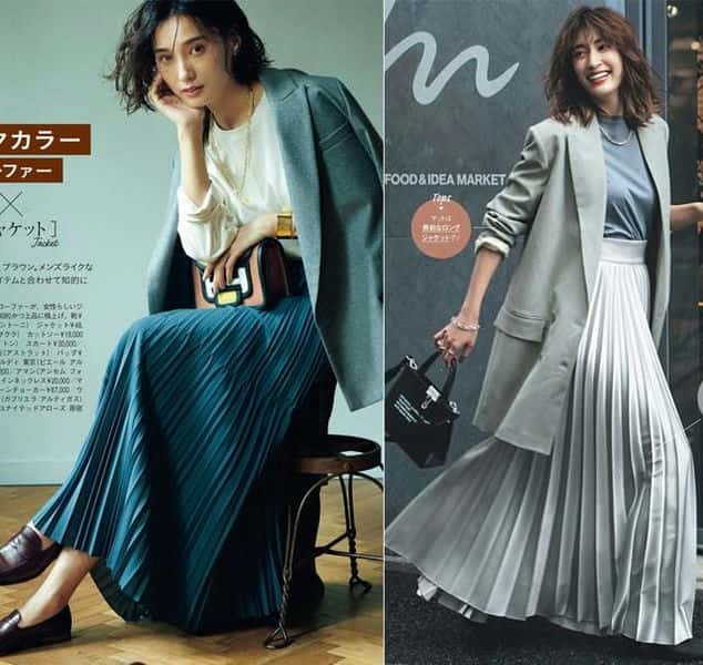 短款百褶裙的10种搭配方法冬季(百褶裙搭配什么上衣)