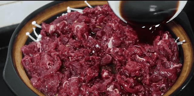 牛肉切片腌制（牛肉怎么切才嫩图解）