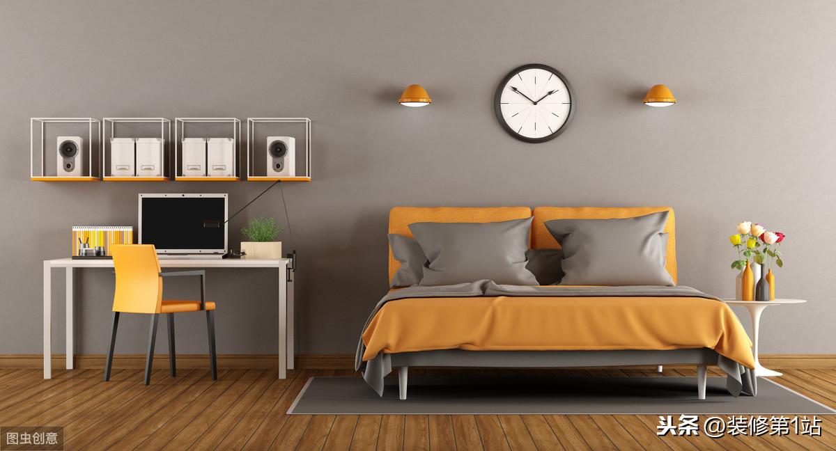 卧室书桌和床怎么摆放合理（书桌和床在一个房间怎么摆放最好）