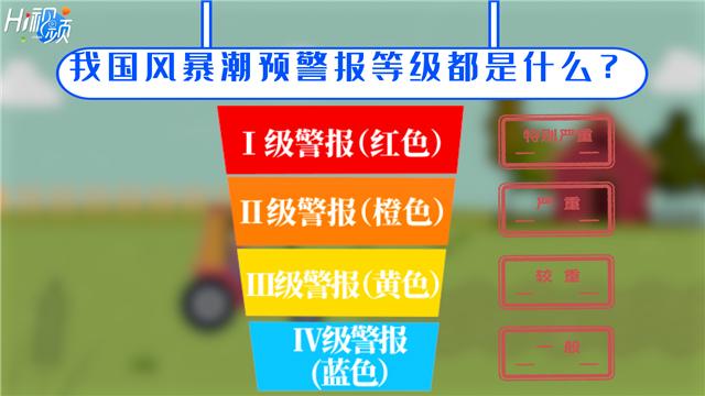 风暴潮一般分为几个等级(风暴潮的等级划分)