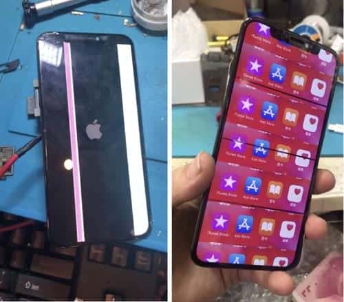 苹果x屏幕一闪一闪的是怎么回事手机（苹果x出现闪屏乱跳）