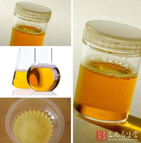 晨尿啤酒色泡沫