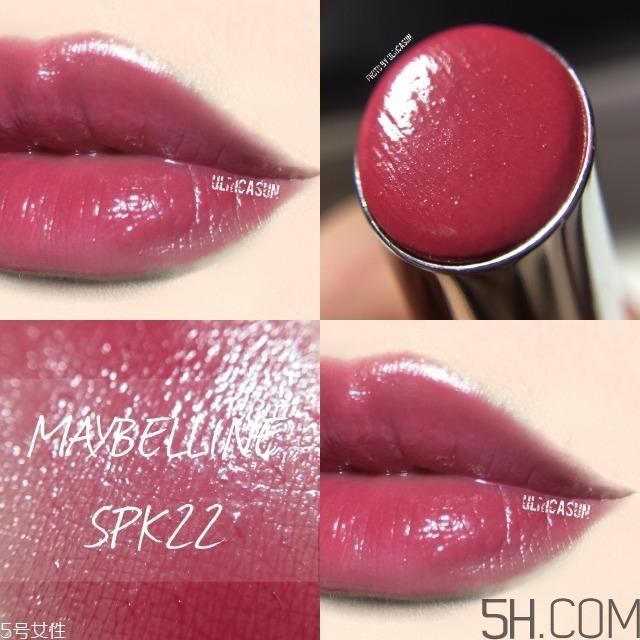 美宝莲小灯管唇膏哪个颜色好看_美宝莲纵情耀唇膏哪个颜色最火