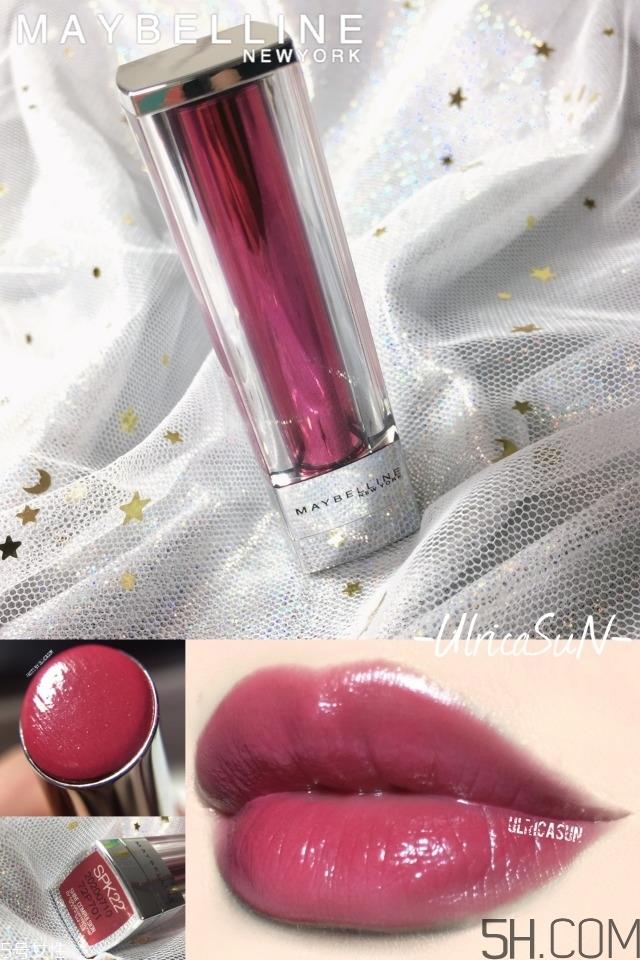 美宝莲小灯管唇膏哪个颜色好看_美宝莲纵情耀唇膏哪个颜色最火