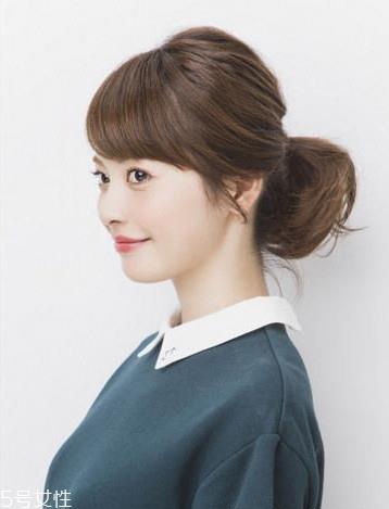 齐肩发怎么扎好看 女生扎发发型大全