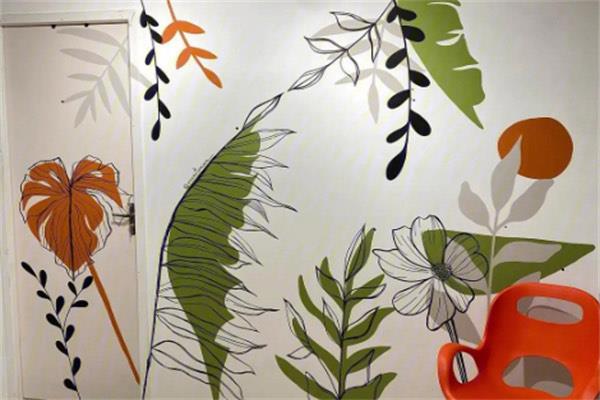 装修手绘背景墙用什么材料好 手绘背景墙怎么画  1