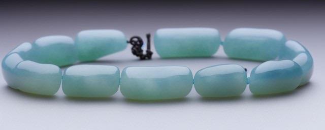 生活蓝水糯种化翡翠手镯 1