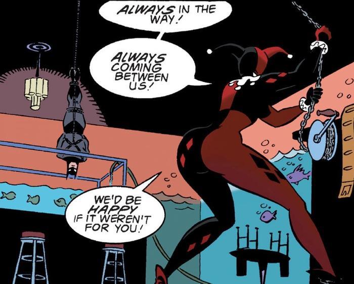 小丑为什么只爱蝙蝠侠,而不爱小丑女哈莉?