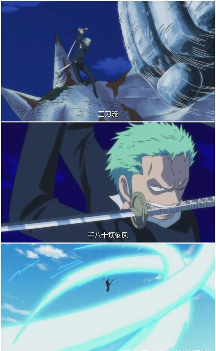 盘点海贼王:索隆德萨篇轻松秒杀明哥家族干部琵卡 实在是太帅了