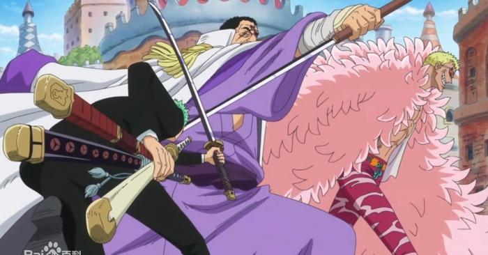 盘点海贼王:索隆德萨篇轻松秒杀明哥家族干部琵卡 实在是太帅了