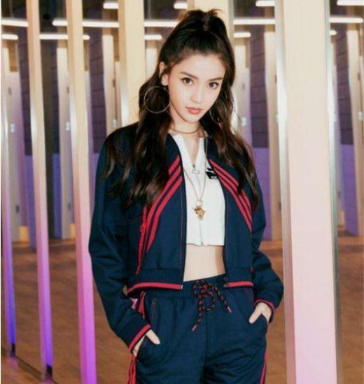 杨颖“狗啃刘海”撞脸王子文?果然她还是适合“仙女发型”!