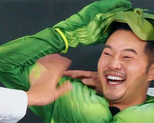 《奔跑吧》沙溢一个自带点儿背属性的男人,上节目总是被水给蹂躏