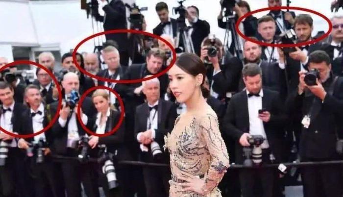 网红丢脸丢到国外,蹭戛纳红毯赖着不走,被保安驱逐装听不懂