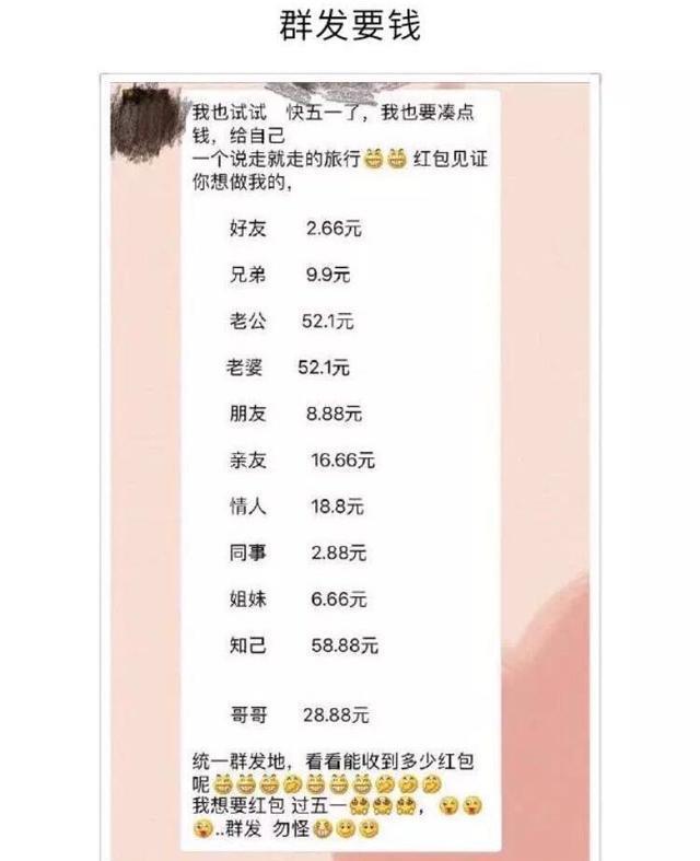 这两天好多人都在微信里发语音红包，这些奇葩的口令真吓人