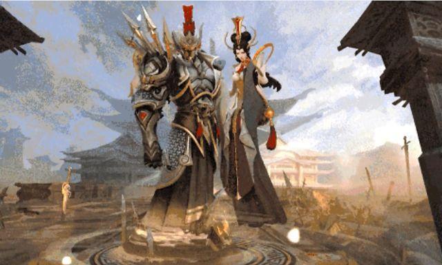 干将莫邪新皮肤曝光，古风建模超惊艳