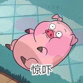 表情包：最近超火的猪表情