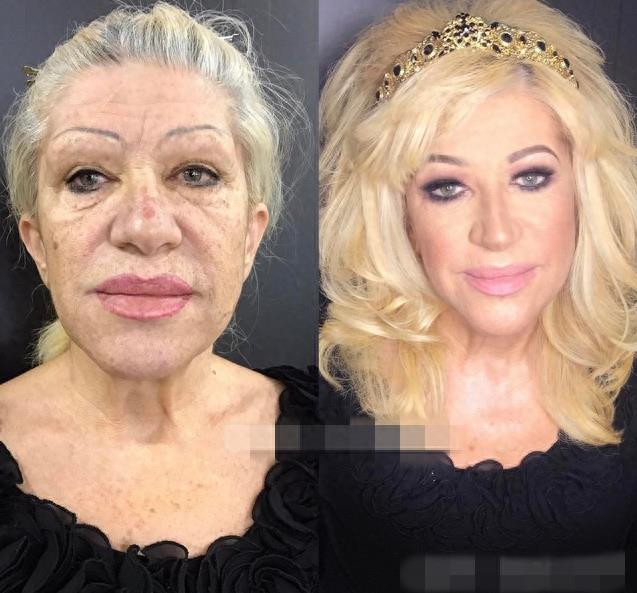 绝对没有PS！10张化妆前后惊人落差对比照