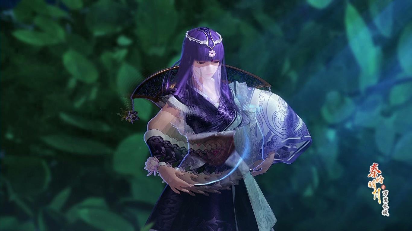 「壁纸」最美少司命 高清图 60张，秦时明月美女少女图