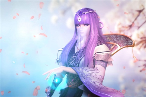 「壁纸」最美少司命 高清图 60张，秦时明月美女少女图