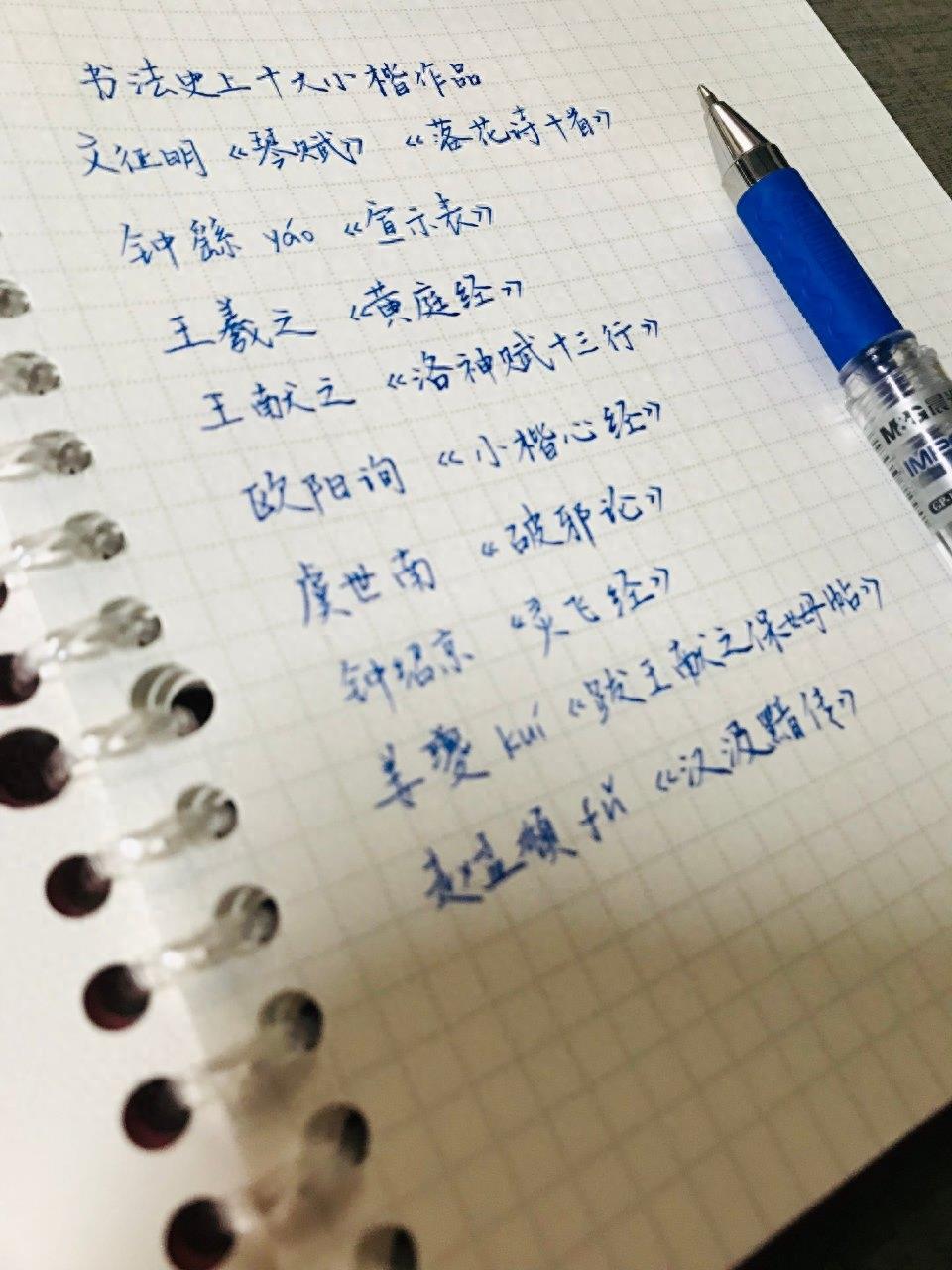 书法史上十大最美小楷作品欣赏，练习小楷的上乘字帖！