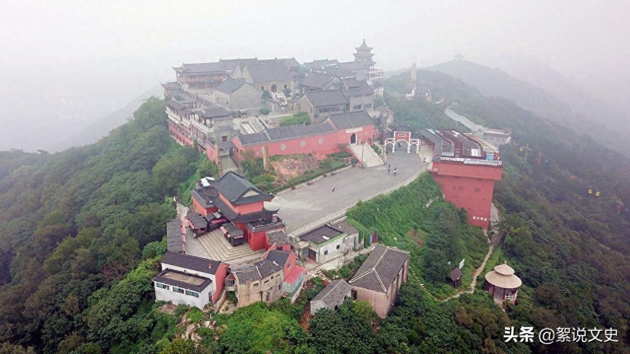 第一福地第八洞天茅山,山美道圣洞奇,云雾缭绕,见证道教名山