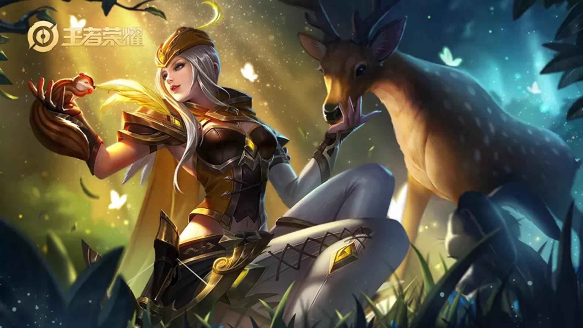 王者荣耀：虞姬电脑壁纸手机壁纸高清海报