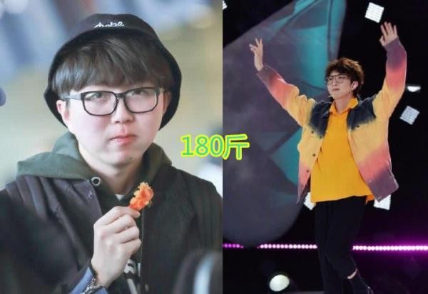 华晨宇最胖140斤，毛不易最重180斤，看到他：减肥有动力了