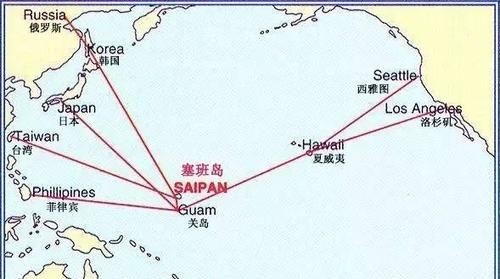 哪个知道塞班岛在地图上的哪个位置，主权归属于哪个国家