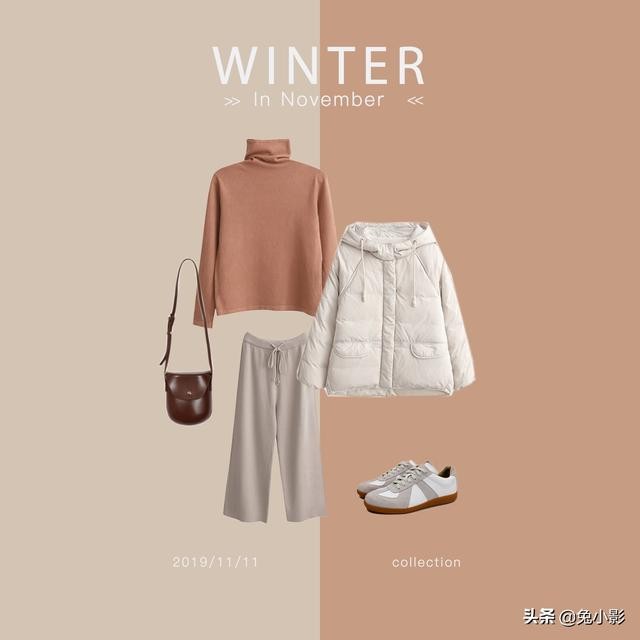 简洁高级的秋冬季穿搭（冬天浅色系穿搭更加减龄显高级）(12)