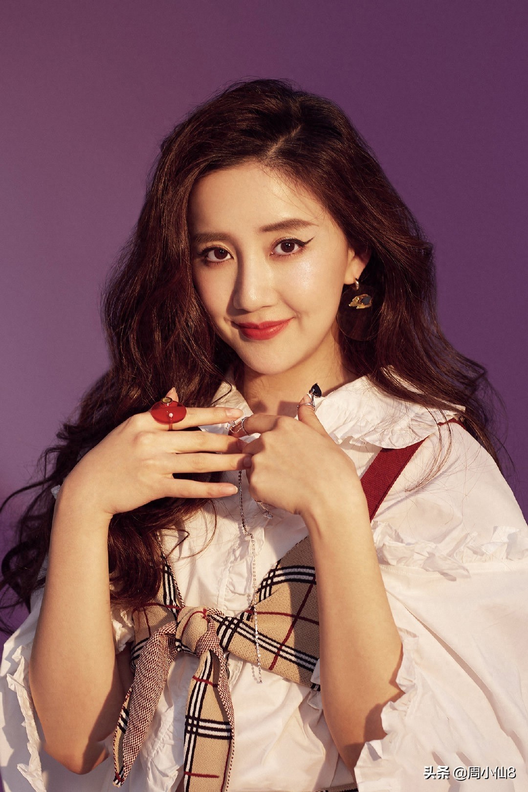 明星陈欣予，娱乐圈女演员，被誉为“胶原蛋白女神”