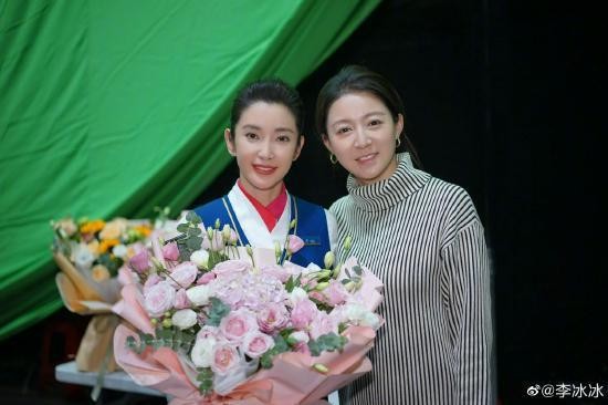 李冰冰晒与