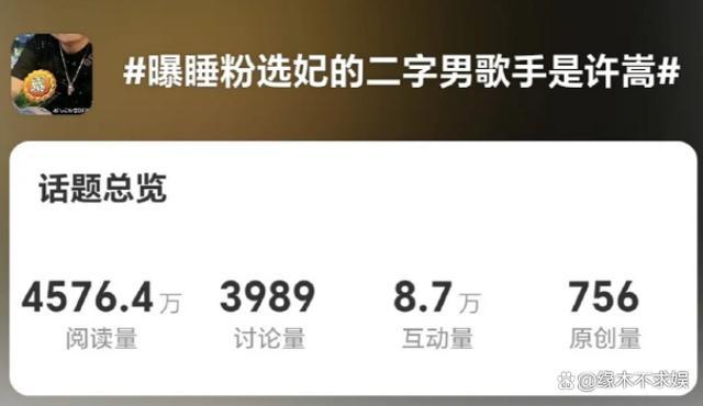 许嵩冯禧疑分手了？ 冯禧已删与许嵩同款，疑似与张靓颖有关