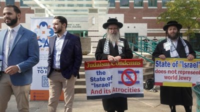 ​美国犹太人大量聚集，手持标语反对以色列，这到底怎么回事？